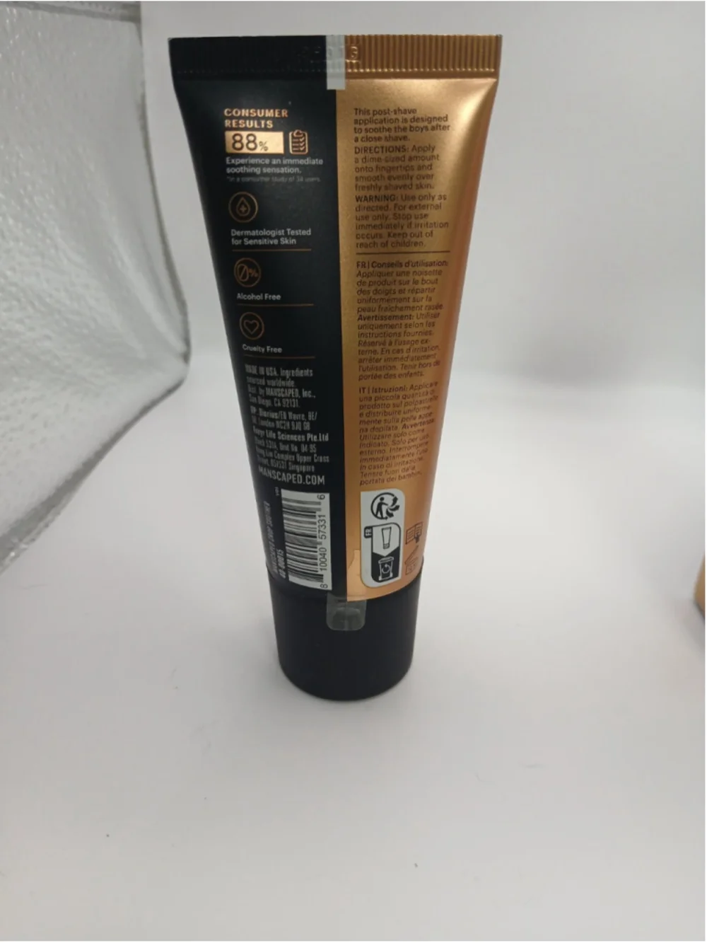 Lot Of 2 Manscaped Crop Smoother Ball Aftershave Lotion 2 fl Oz Each. Brand New.